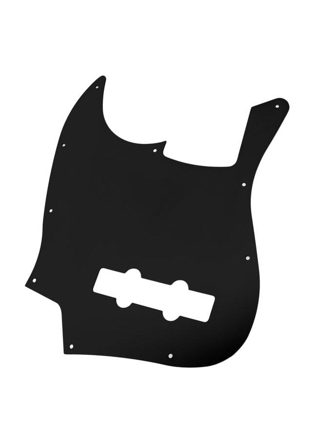 Thoraya - Electric Guitar Pickguard Front Pick Guard Jazz Bass Scratch Plate Aluminum Alloy Black - Image 1