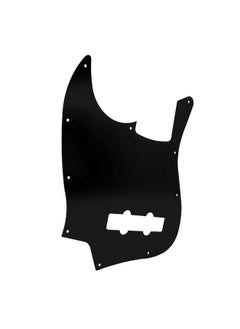 Thoraya Electric Guitar Pickguard Front Pick Guard Jazz Bass Scratch Plate Aluminum Alloy Black  - Image 5