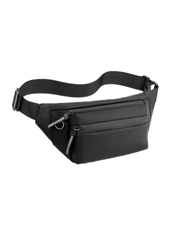 Large Crossbody Fanny Pack, Adjustable shoulder bag, Suitable for men and women, Stylish waterproof waist bag, Cell phone bag, wallet,Exercise Travel Leisure Walking Running Hiking Cycling - Image 1