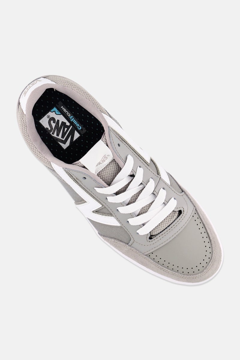 VANS Men Lowland Lace Up Skateboarding Shoes, Grey - Image 3