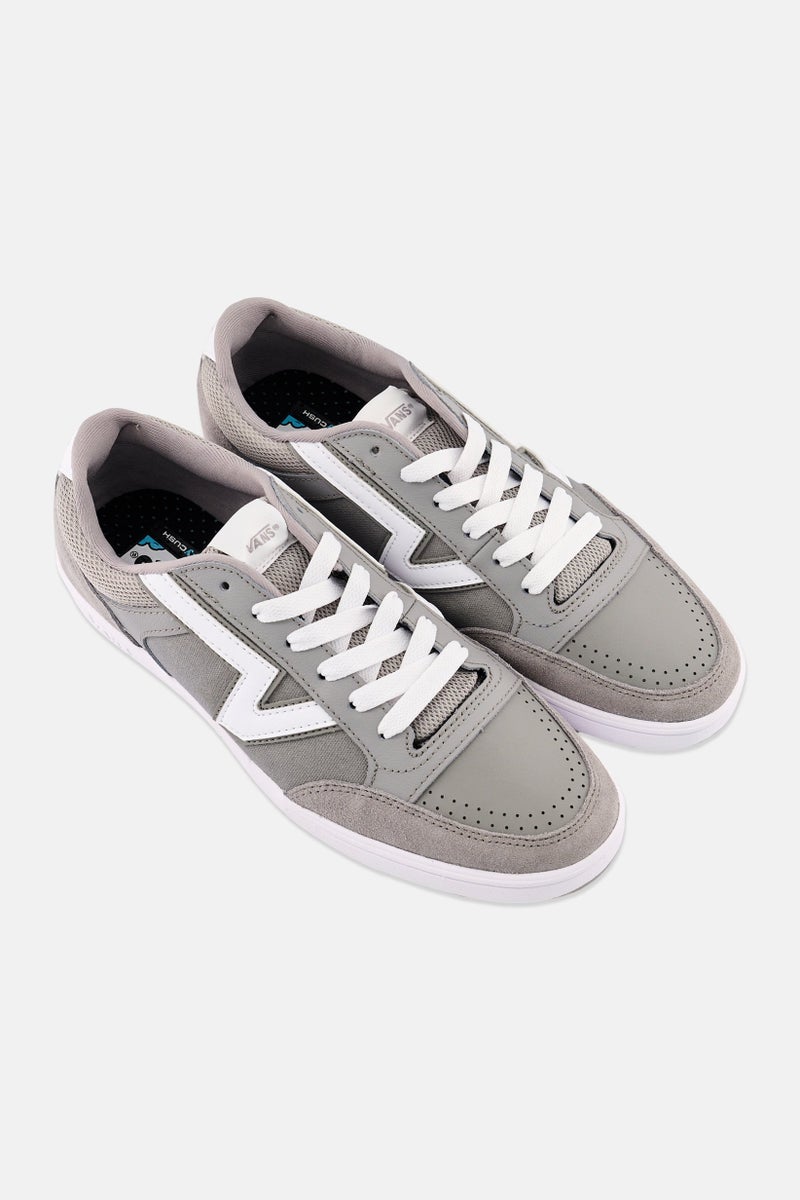 VANS Men Lowland Lace Up Skateboarding Shoes, Grey - Image 4