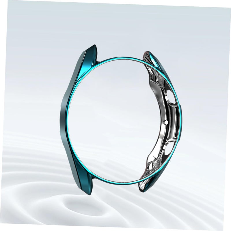 Soft Shell Protective Cover Case 45mm Blue Compatible Smartwatch Scratch Resistant Accessory - Image 5