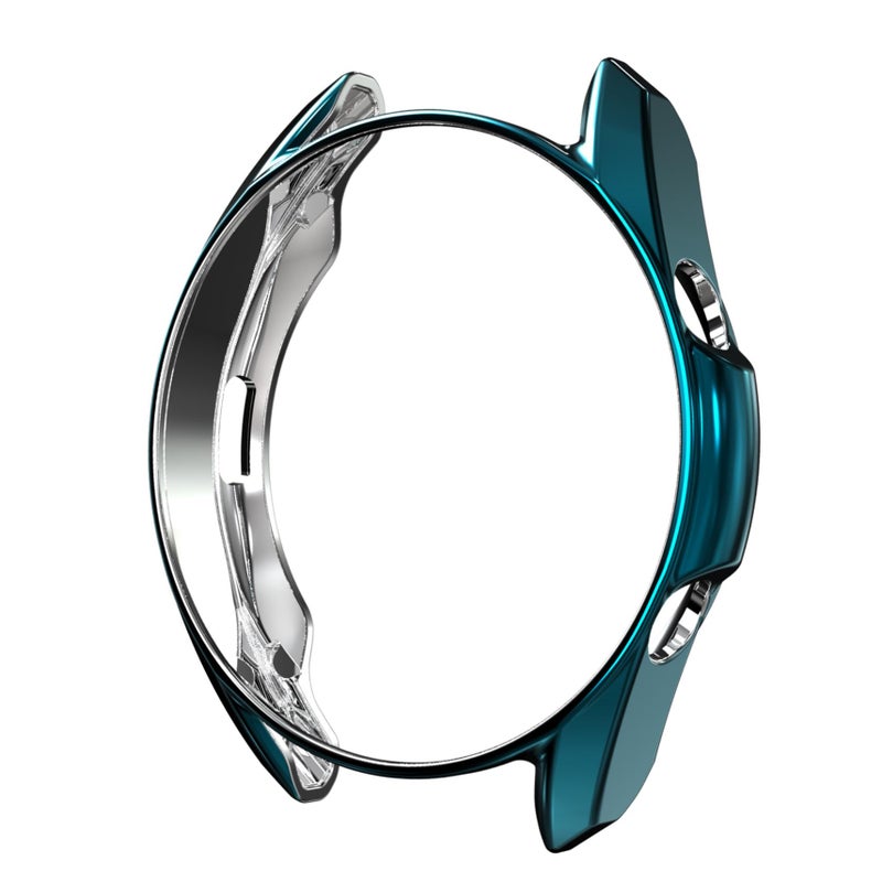 Soft Shell Protective Cover Case 45mm Blue Compatible Smartwatch Scratch Resistant Accessory - Image 2