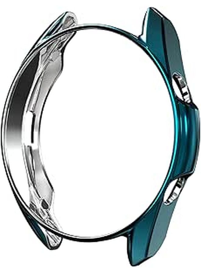 Soft Shell Protective Cover Case 45mm Blue Compatible Smartwatch Scratch Resistant Accessory - Image 1