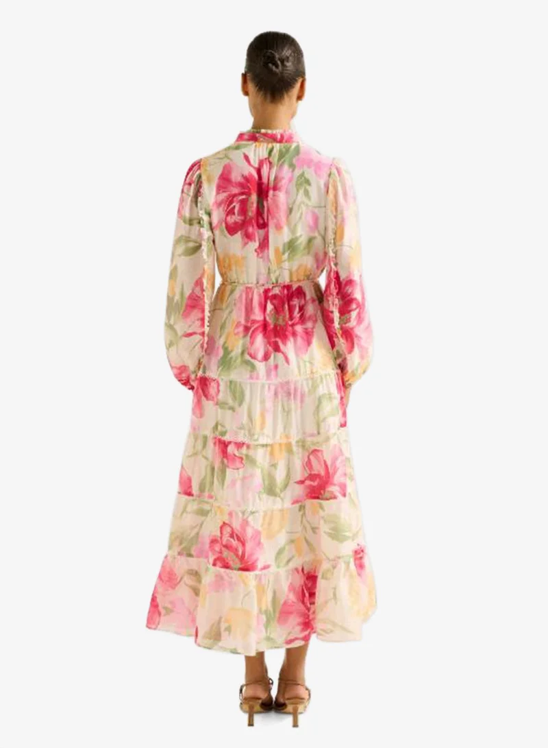 forever new Jessie Floral Button Down Midi Dress