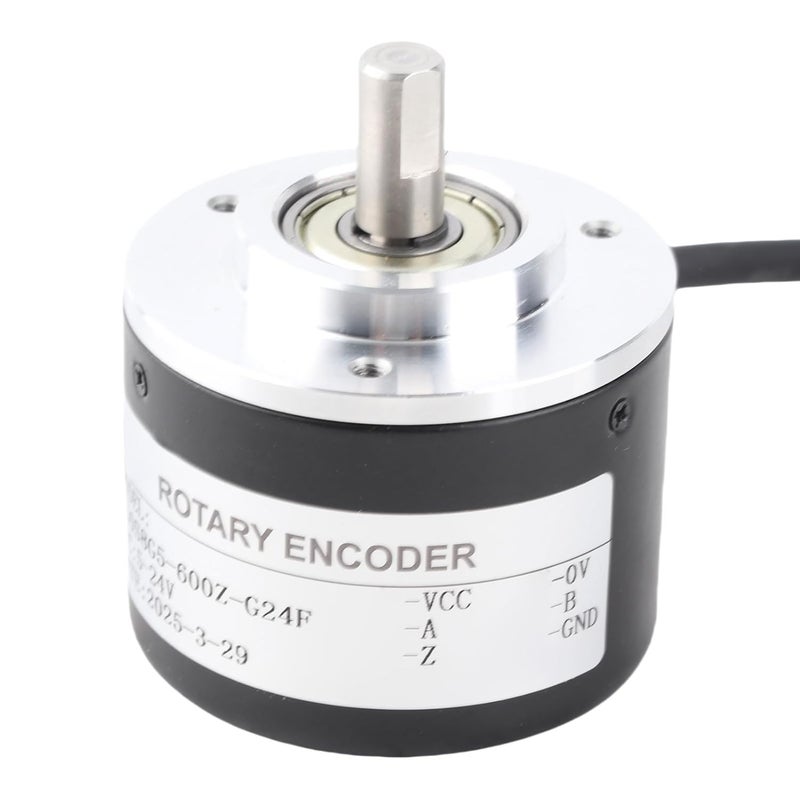 Semme 2 Phase Incremental Encoder 50mm Diameter IP50 PNP DC5 24V 500PR High Load Capacity and Temperature Resilience (600P/R) - Image 3