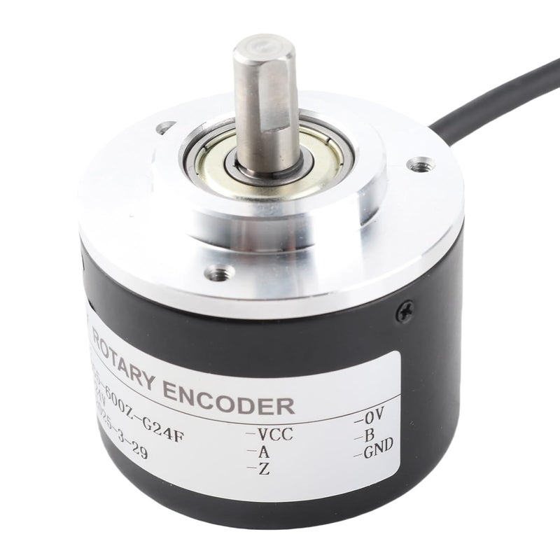 Semme 2 Phase Incremental Encoder 50mm Diameter IP50 PNP DC5 24V 500PR High Load Capacity and Temperature Resilience (600P/R) - Image 4