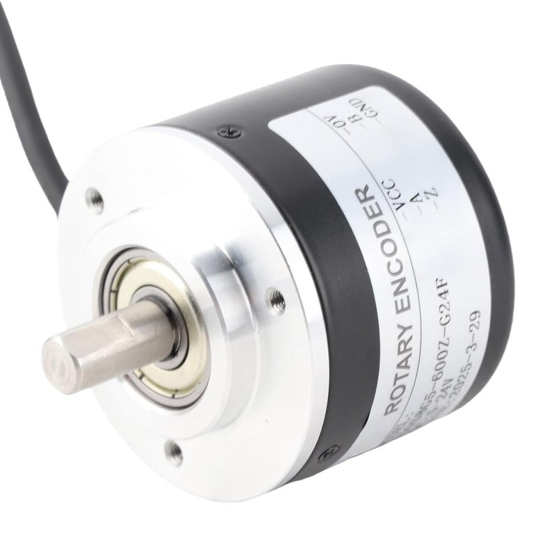 Semme 2 Phase Incremental Encoder 50mm Diameter IP50 PNP DC5 24V 500PR High Load Capacity and Temperature Resilience (600P/R) - Image 2