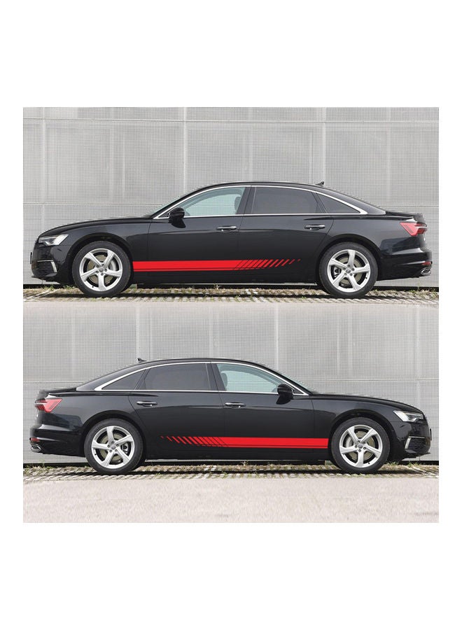 NIBEMINENT Racing Car Strip Style Decal Sticker - Image 2