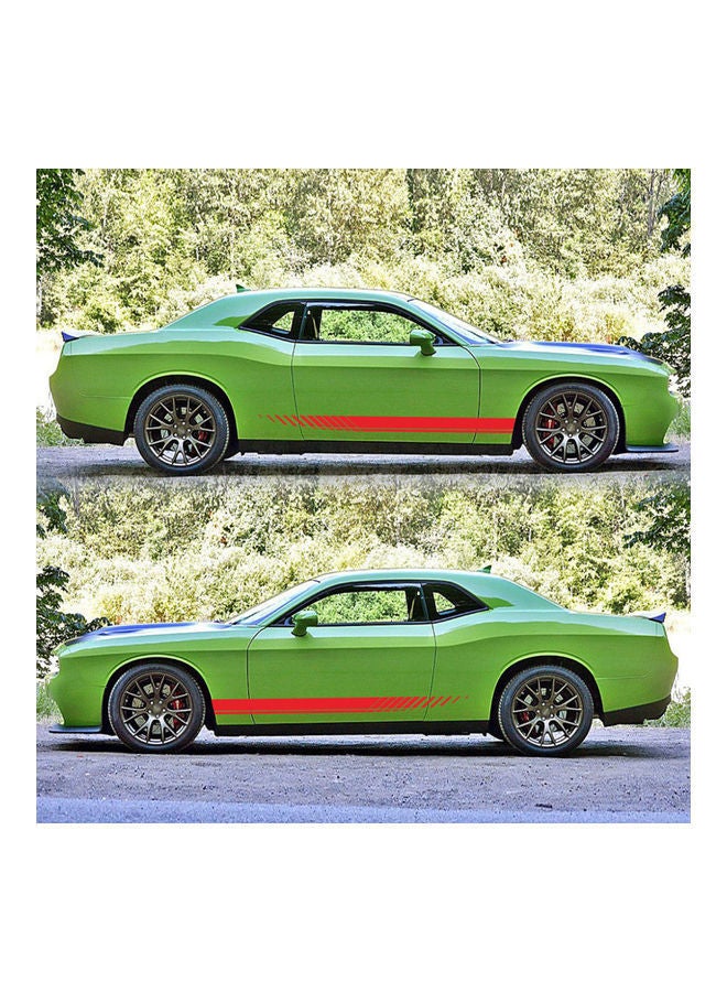 NIBEMINENT Racing Car Strip Style Decal Sticker - Image 5