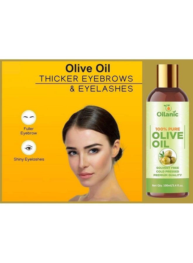Oilanic زيت زيتون أولانيك 100% نقي وطبيعي - مجموعة من 3 زجاجات سعة 100 مل (300 مل) - Image 4