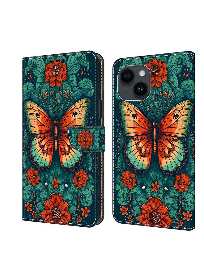 زبون جراب لهاتف iPhone 12/12 Pro جراب هاتف جلدي مطلي بالكريستال - Image 1