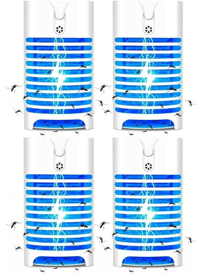 Bluejw Mosquito Killer Electronic Fly Zapper with UV Light Powerful Indoor Electric Mosquito Bug Zapper Insect Trap Lamp Mini Pest Repellent for Mosquito/Flies (4Pack) - Image 1