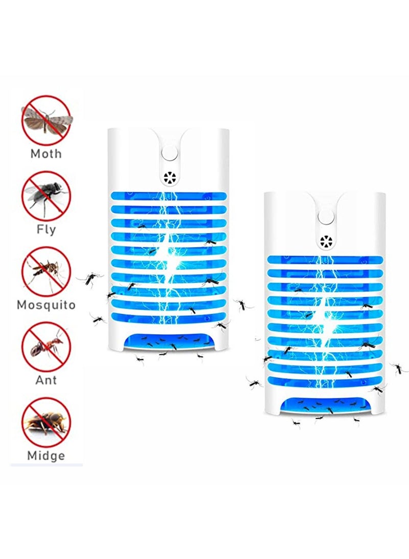 Bluejw Mosquito Killer Electronic Fly Zapper with UV Light Powerful Indoor Electric Mosquito Bug Zapper Insect Trap Lamp Mini Pest Repellent for Mosquito/Flies (4Pack) - Image 2