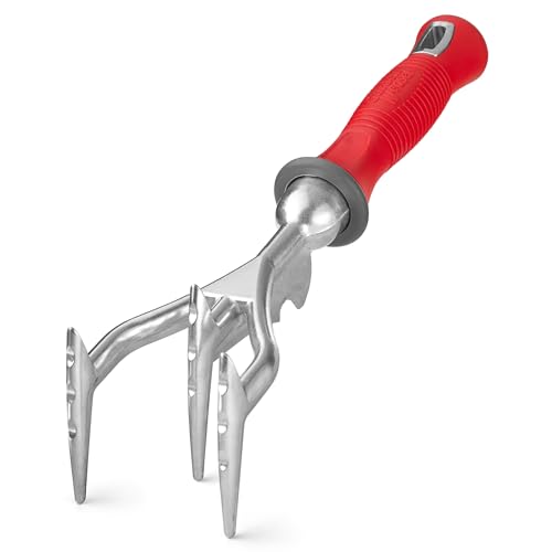 Garden Weasel Double-Sided Garden Cultivator/Tiller | Cultivate, Till, Break Up Soil | Planting and Gardening Hand Digging Tool, Heavy Duty Cultivator, Hand Tool Weeder | 91367 - Image 1