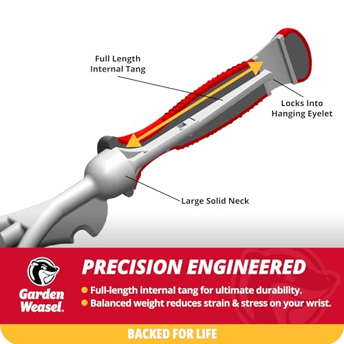 Garden Weasel Double-Sided Garden Cultivator/Tiller | Cultivate, Till, Break Up Soil | Planting and Gardening Hand Digging Tool, Heavy Duty Cultivator, Hand Tool Weeder | 91367 - Image 5