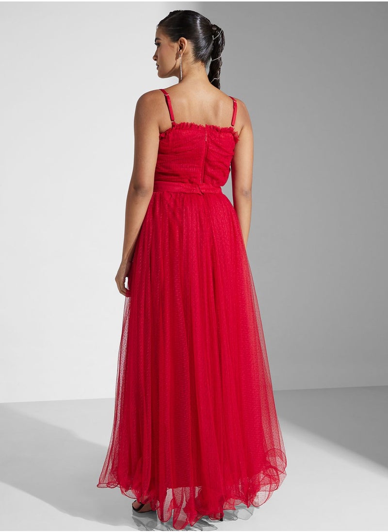 Golden Apple - Net Embellished  Dress - Image 1