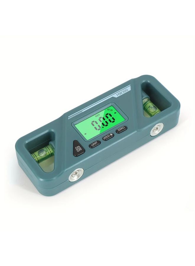 Orange Magnetic Digital Angle Finder Inclinometer 0 01 Precision Backlit LCD Display - Image 5