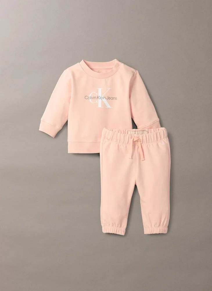 Calvin Klein Jeans Kids Monogram Sweatshirt Set