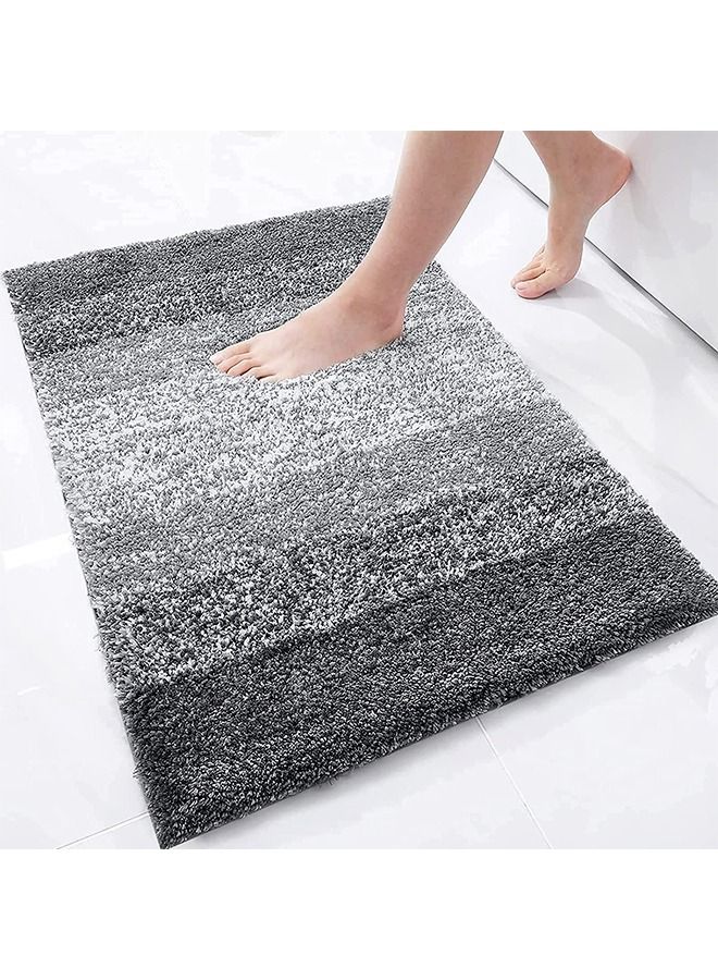 Arabest Bathroom Rug Mat, Extra Soft and Absorbent Microfiber Bath Rugs, Non-slip Plush Bath Carpet, Machine Wash Dry, For Bathroom Floor, Tub and Shower  - Image 1