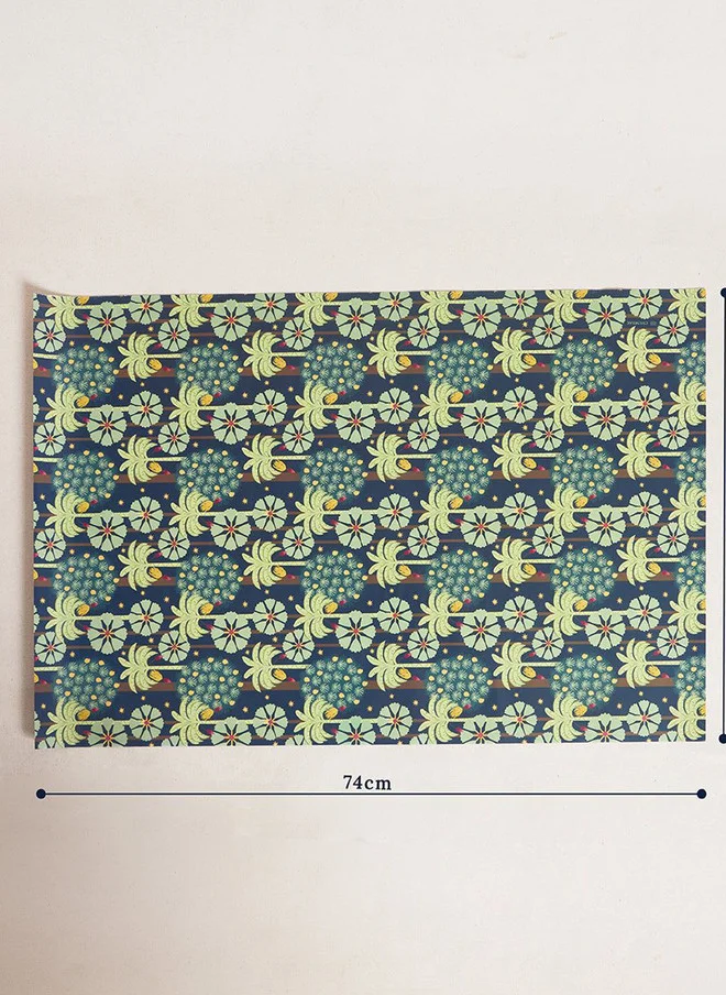 Chumbak  Saanjh Wrapping Sheet - Navy Blue  | Best Price UAE