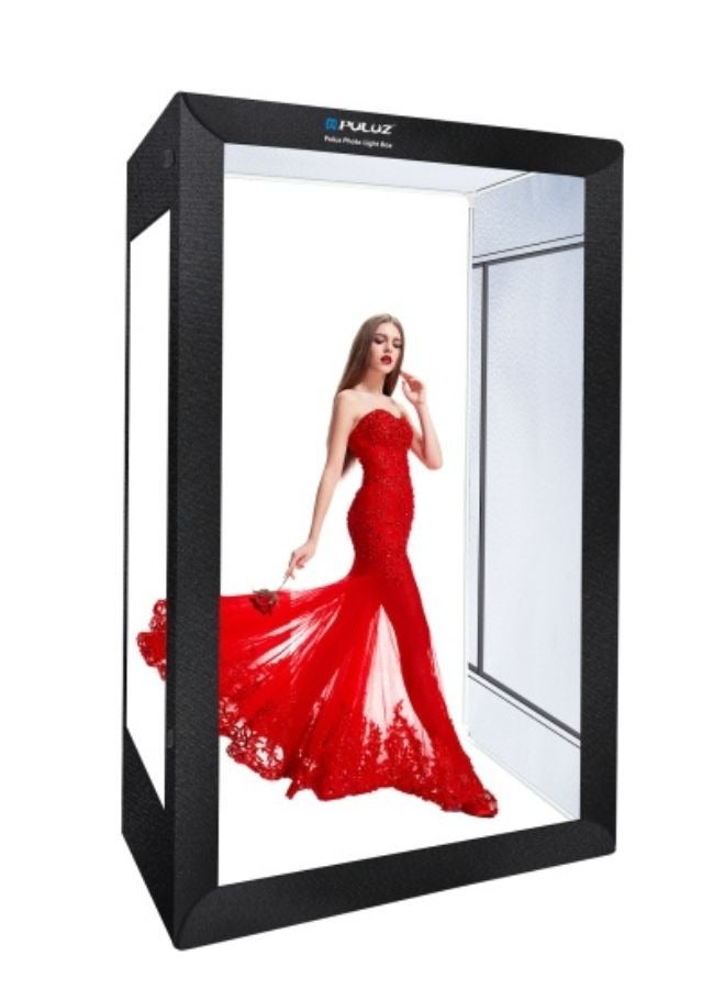 بولوز PULUZ 2m 240W 5500K طقم صندوق استوديو إضاءة الصور للملابس / صورة نموذج الكبار (قابس المملكة المتحدة) - Image 1