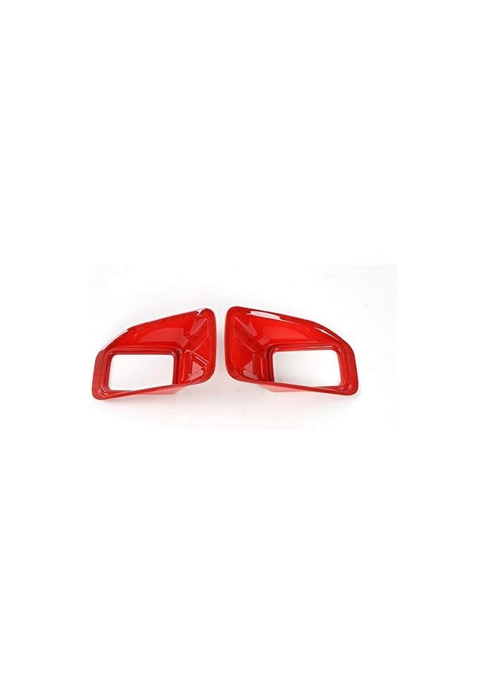 DEMULAX Red Fog Light Cover Trim for Ford F-150 - Image 2