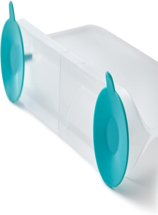 Vaigzo Fridge Shelf Divider with Suction Cup, Under-Shelf Storage Drawer for Refrigerator Cans and Bottles - Image 4