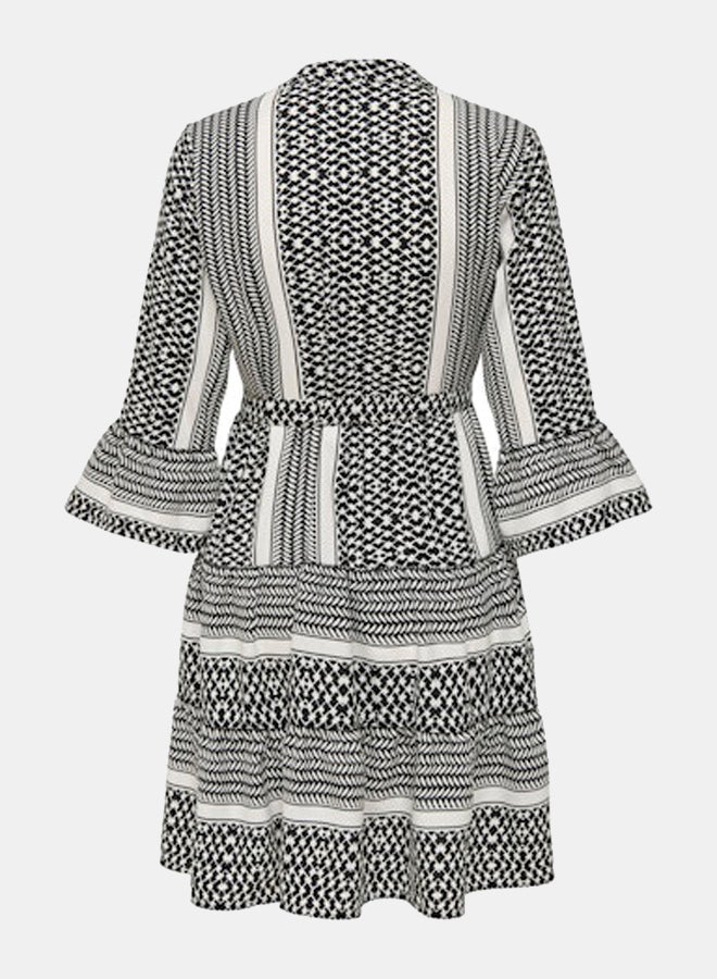 ONLY ONLY Womens Athena Life 3/4 Short Dress Woven  - Image 4