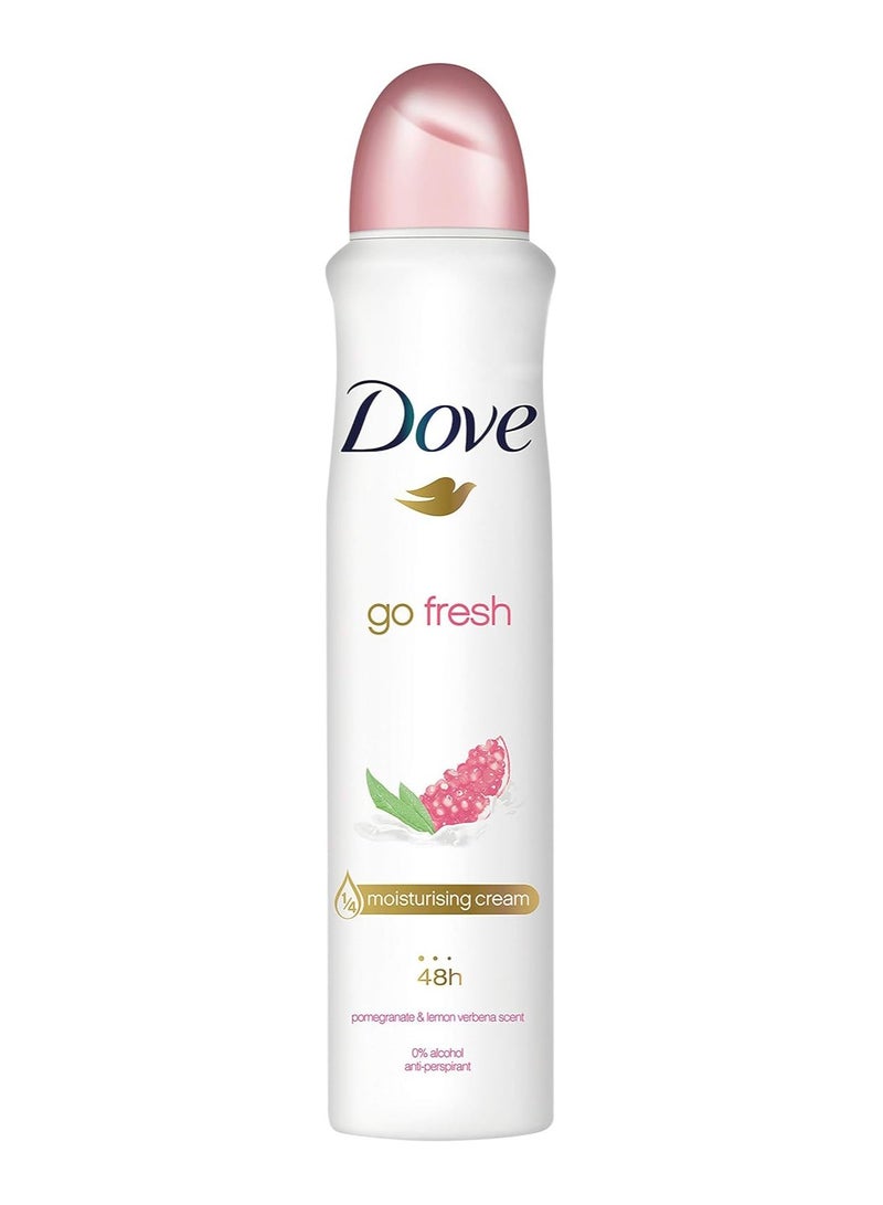 دوف مزيل عرق سبراي جو فريش – رمان وليمون فيربينا – 250 مل - Image 1
