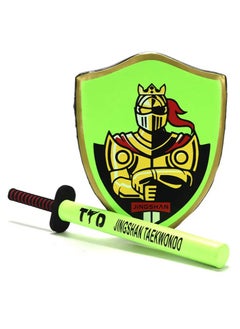 Freegallops Green Children's toys sword knight shield home team building battle parent-child game fitness  - Image 2