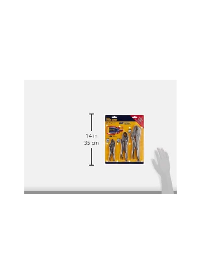 IRWIN 2077703 Vise Grip Fast Release Locking Pliers Set With Free 8 In 1 Multi Tool 3 Piece One Size - Image 4