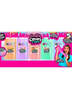 WeCool WeCool Compound King Butter Clouds Scented Slimes Set (Pack of 5, 600 g)  - Image 1