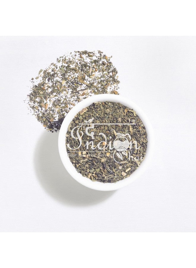 The Indian Chai شاي هندي - شاي PCOS و PCOD 30 كيس شاي هرمية، يساعد في نمو الشعر في الوجه، وفقدان الشعر في فروة الرأس المرتبط بالخلل الهرموني - Image 2