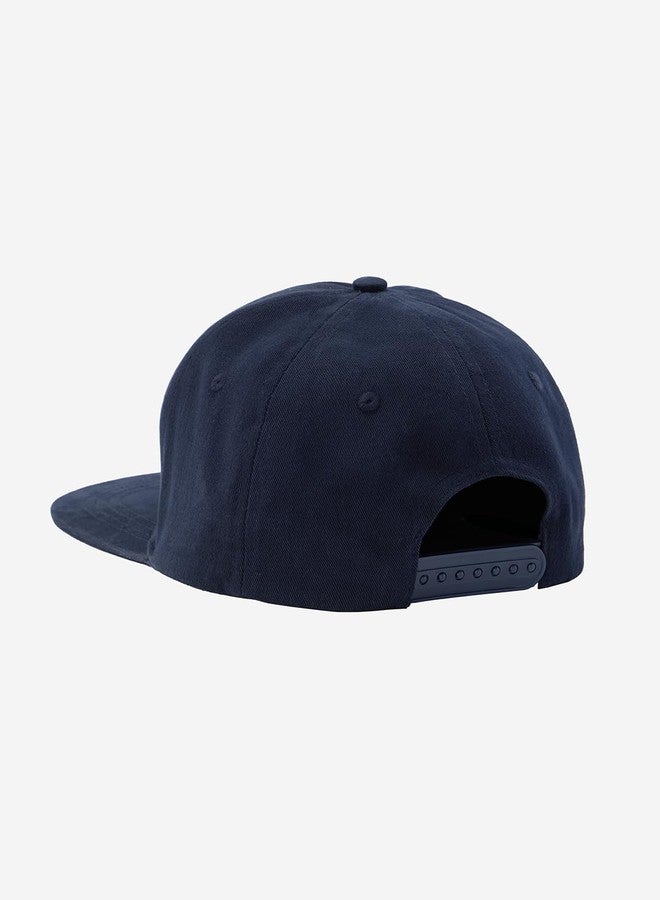 The Souled Store Snapback: Beast Unisex Navy Blue Embroidered Free Size Coton Flat Brim Snapback Caps - Image 5