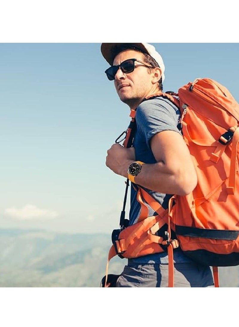 Beauenty Soft Silicone Watch Band with Magnetic Buckle Sport Watch Strap for Samsung Galaxy Watch Ultra Bands 47mm, Magnetic Silicone Band Compatible with Galaxy Watch 7 Ultra Band (Yellow) - Image 2