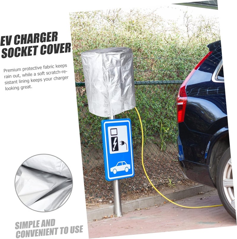 Trendy widespread design Cabilock Waterproof Car Accessory Ev Charger Protective Cover for Wall Socket 70cm Silver Neat shape All consumer tier purchase options Flexible sizing options Cost saving user oriented build Shop & home all-space compatible Balanced structure Consistent steady quality All budget friendly options Domestic distribution ready Assorted trendy color picks Foldable Simple practical structure Scratch resistant Long term heavy use compatible Simplified versatile design On-demand local restock Nationwide delivery Surface safe Regional distribution available Stackable design Batch consistent craftsmanship Cost saving design picks Occasional & permanent usable Tiered purchase options - Image 4