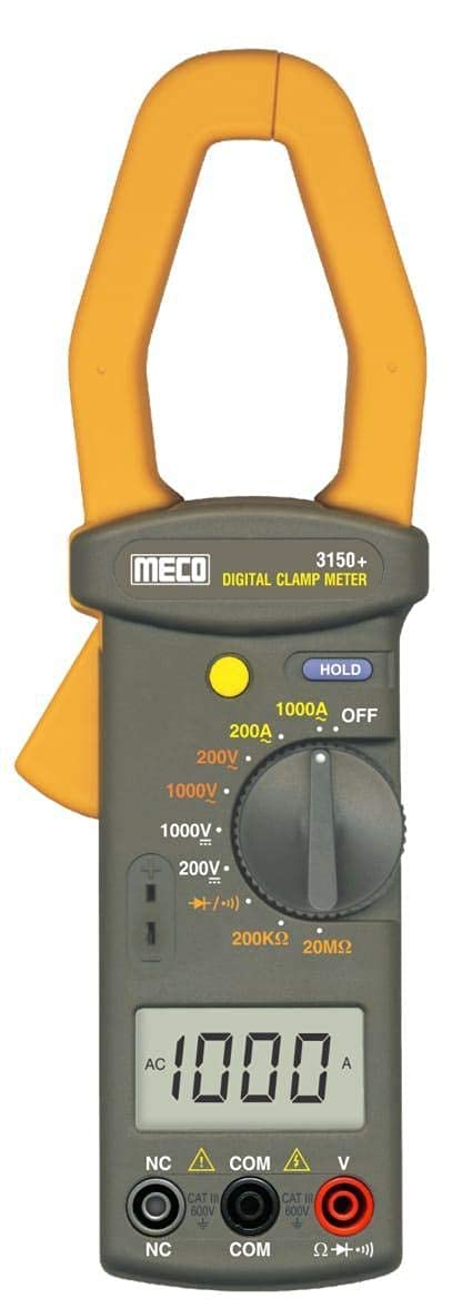 MECO ELEVERDE DIGITAL CLAMP METER 1000A AC - Image 1