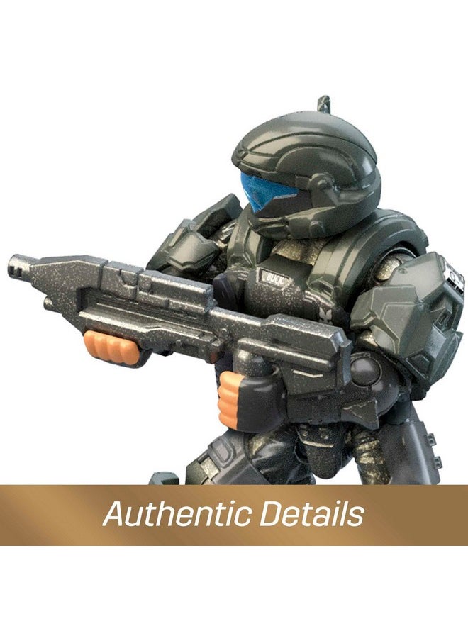 Mega Brands Mega Halo ODST Wombat Overwatch Vehicle Building Toy with 2 Micro Action Figures (129 pcs) (HMV51)  - Image 2