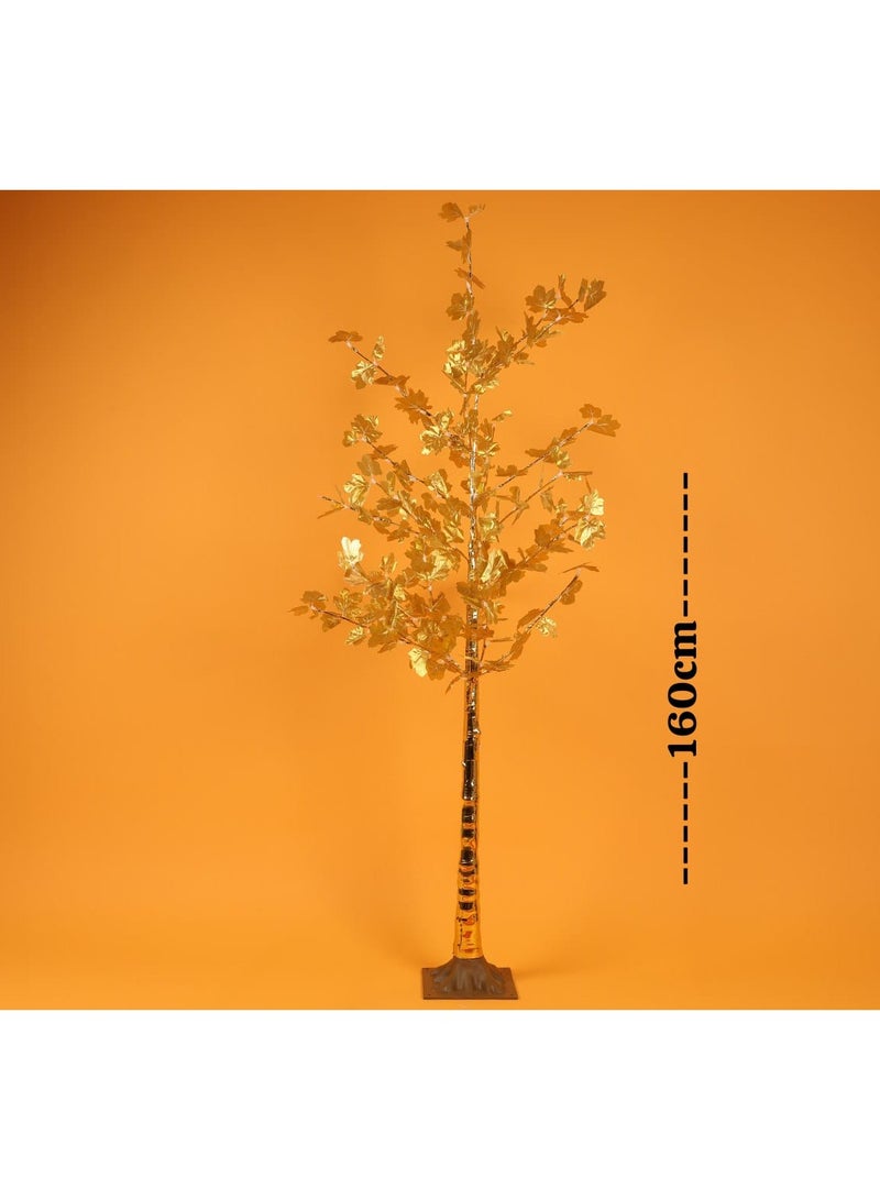 DubaiGallery Artificial Fall Tree with Lights Pre Lit LED Tree for Indoor Outdoor Home Porch Fall Decoration - Image 2