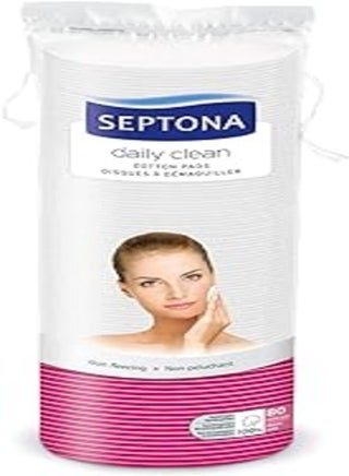Septona Round Cotton Pads for Daily Cleaning - 80 Pieces - pzsku/Z86B043C84CF6A4DF6D31Z/45/_/1717887487/49bf1098-ee32-435f-a289-76d21d72117a