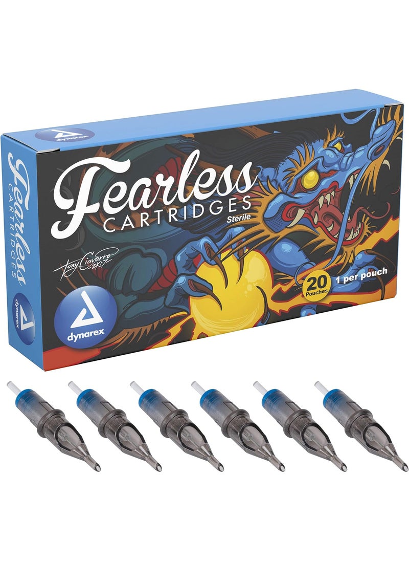 Dynarex Dynarex 9353 Fearless Tight Round Liner, 1207rlt, Pack of 20 