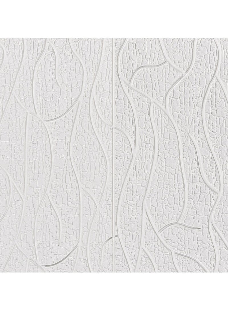 KUYING 1-Piece Solid Color Home Wall Sticker 