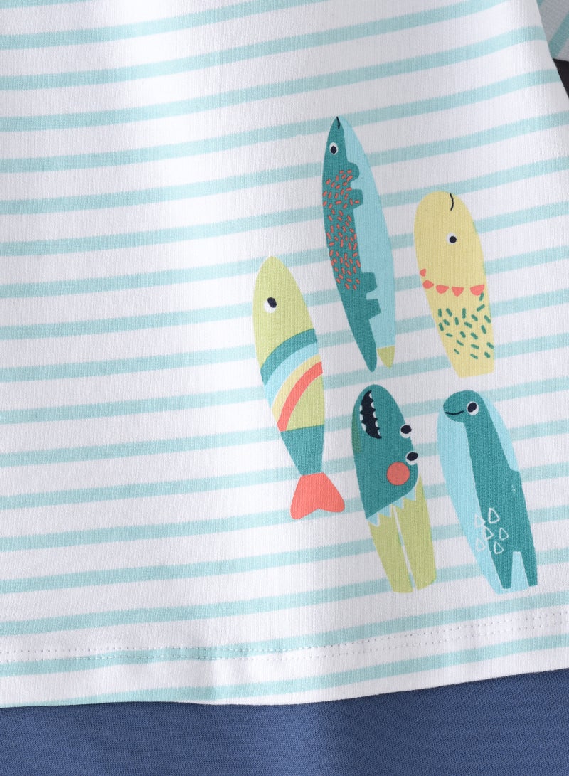 JAM Summer Chic: Boys Cotton Romper Breezy Comfort & Effortless Style  - Image 3