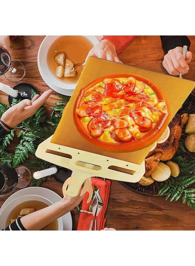 New Design Non-Stick Wood Pizza Turning Peel Shovel Sliding Pizza Peel for Baking Tool  - Image 3