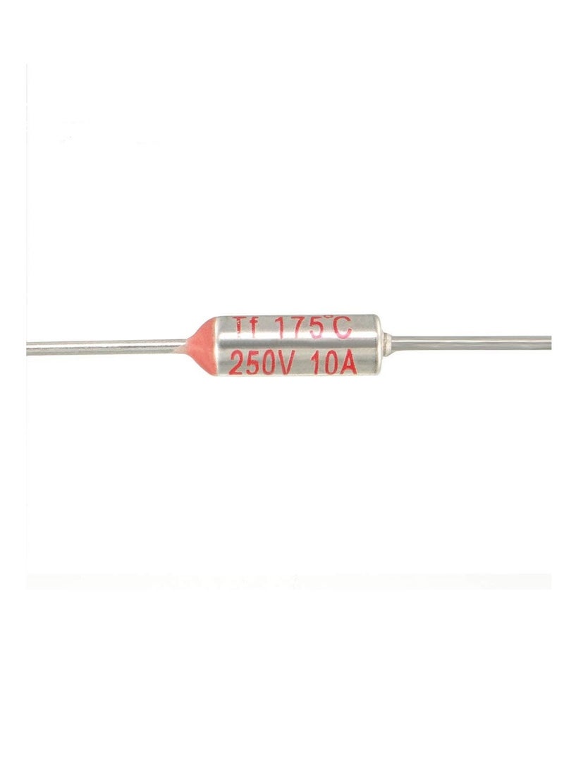Generic Thermal Fuse 10A 175C, PACK OF 10 