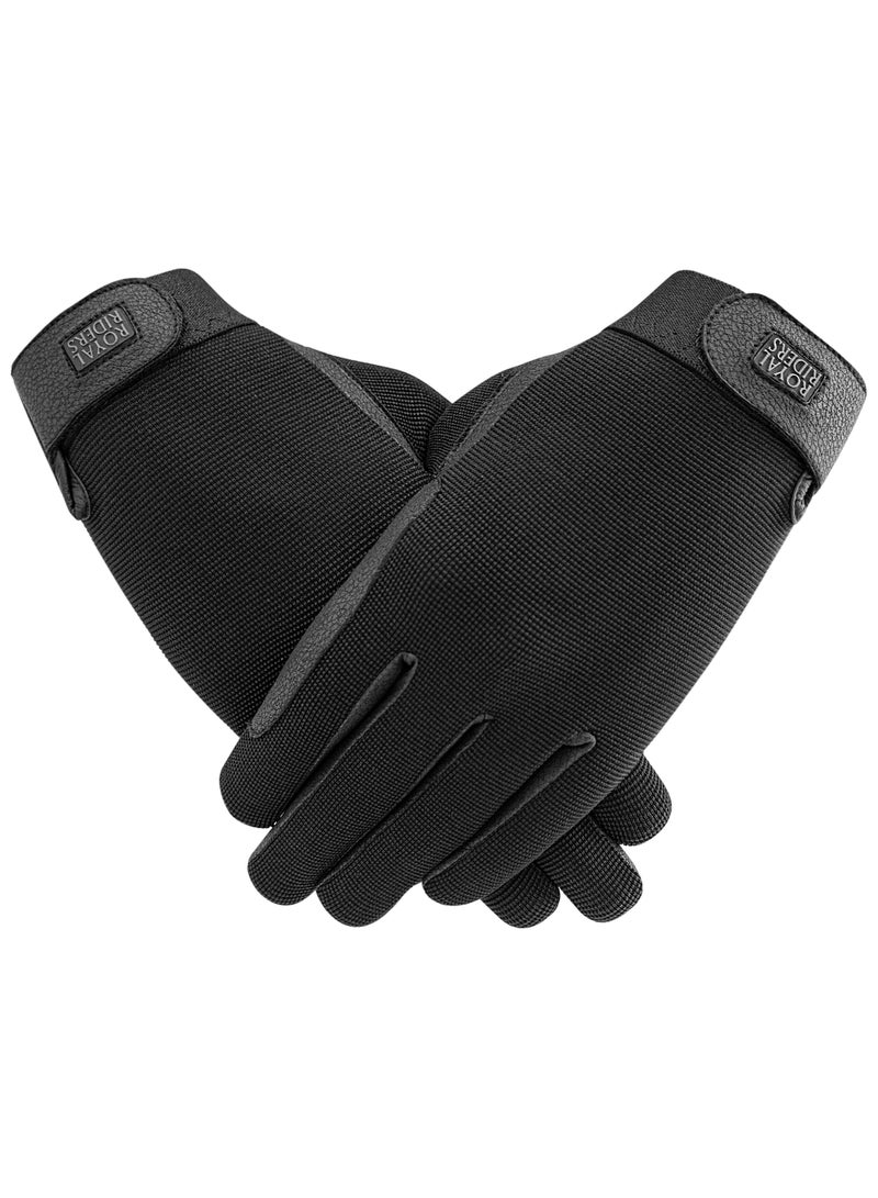 ROYAL RIDERS® 2036 Quad-Fit Premium Japanese Serino Riding Gloves for Men & Women - #10062036 - Image 2