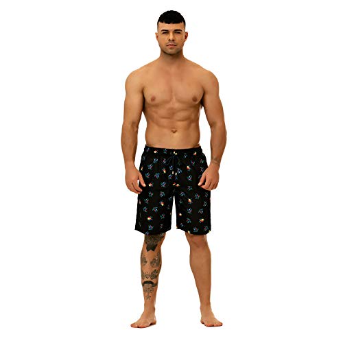 KAILUA SURF شورت سباحة كايلوا سيرف للرجال كبير وطويل، 9" بدلة استحمام مصممة للرجال - Image 2