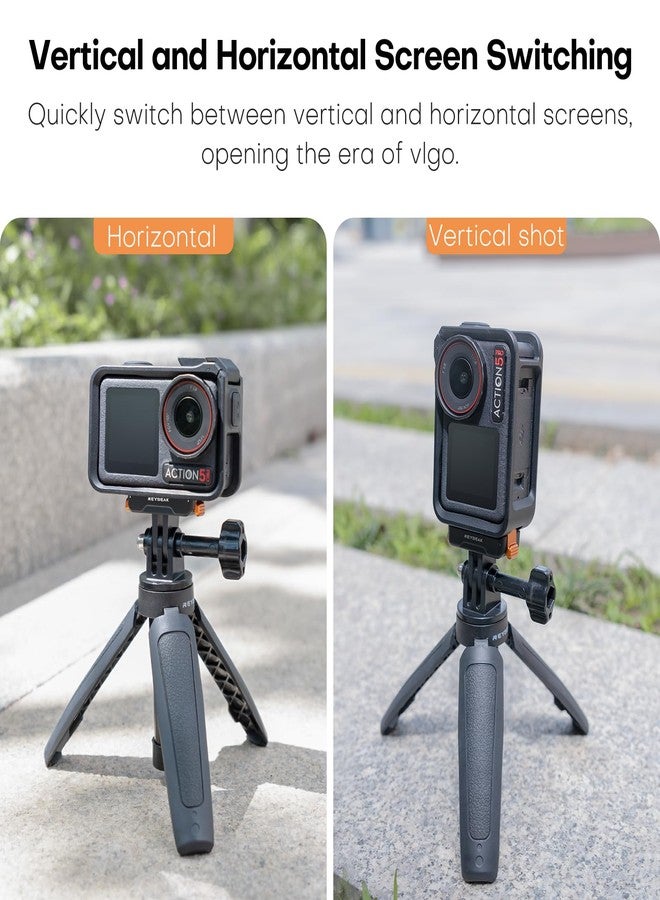 REYGEAK Magnetic Holder Quick Change Adapter Mount Compatibility Osmo Action 5 Pro/Osmo Action 4/Osmo Action 3, Better than the Original Magnetic Adapter Mount (Pack of 1) - Image 3