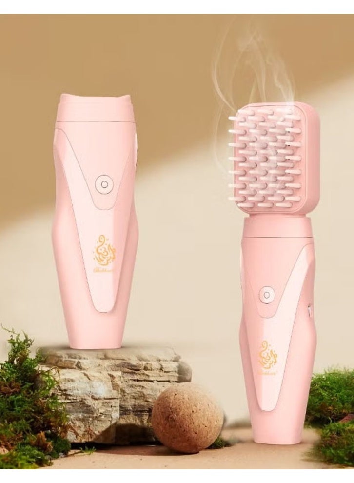 بخون مبخرة العود الكهربائية مع مشط ناعم، بخور مبخرة USB قابل لإعادة الشحن، إصدار جديد - Image 1